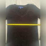 Apt. 9  Long Sleeve Velour Cozy and Fuzzy V-Neck Top Photo 9