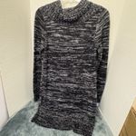 AB Studio  Ladies Size M Black  Cowl Neck Long Sleeved Sweater Photo 3