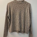 H&M Divided Heather Grey Knit Mock Neck Sweater Top Photo 0