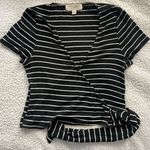 Urban Outfitters  black and white striped top Photo 0