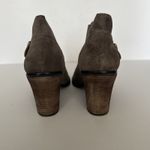 Lucky Brand Ankle Boot Women 10 Mickie Gray Suede Round Toe Shootie Bohemian Photo 5