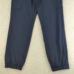 Eddie Bauer  Womens Size 6 Navy Blue Fleece Lined Cargo Jogger Pants Photo 7