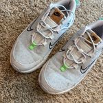 Nike  Crater Remixa Sneakers Womens Gray Green Lace up Running Low Top Photo 1