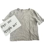 Aerie Gray Short Sleeve Basic Tee Photo 4