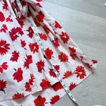 Free Assembly Floral Wrap Shirt Dress Womens XS White Red Photo 11