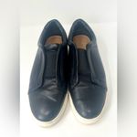 Halogen  Women’s Black Leather Athleisure Slip-On Sneakers Size 8.5 Photo 7