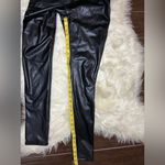 Hot & Delicious  black faux leather bustier jumpsuit sz Large Photo 5