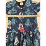 Bell by Alicia Bell Dress Womens XS Tropical Resort Vacation Travel Beach Blue Photo 6