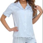 Serenedelicacy Women’s Satin Pajama Set 2 Piece Sleepwear Multiple Size XL Photo 2