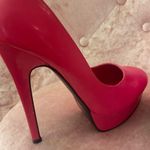 JustFab Pink Heels with High Stiletto and Classic Pump Style Photo 8
