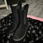 Vegan Suede combat boots Black Size 11 Photo 2
