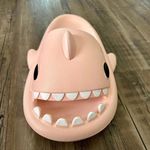Pink Shark Slip On Shoes Photo 3