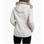 Kuhl  Ukon Elevated Performance Fleece Lined Hoody Jacket Fur Trim Ivory XS Photo 1