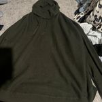 Cynthia Rowley  3x green turtleneck sweater Photo 3