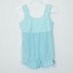 Lululemon Womens Run: Ta Ta Topper Tank Top Size 6 Aquamarine Running Workout Blue Photo 1