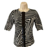 White House | Black Market  Zebra Print Cardigan Size XS Photo 0