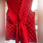 Croft & Barrow  Red Quilted Vest Photo 1