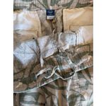 Old Navy  Floral High Rise Straight Taper Linen Blend Pants Womens Large Petite Photo 5