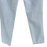 PacSun  SZ 24 Mom Jeans Mid-Rise Zip-Fly Distressed Rips Pockets Light Wash Blue Photo 5