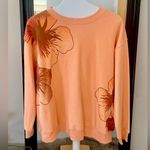 Wild Fable  Hibiscus Sweatshirt Photo 0