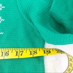 Christmas Holiday Yeti Thermal Top Sz Med Green Photo 3