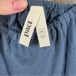 Pact  Blue Organic Cotton Flutter Sleeve Top Photo 2