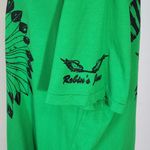 Robin's Jean Green Graphic Tee with Sparkly Skull Design NWT Size XL Green Tee Photo 5