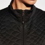 Calia By Carrie Underwood Black Quilted Scuba Running Vest Size M Photo 3