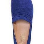 Franco Sarto Fidelity Blue Suede Ruched Loafers Size 6½ Photo 0
