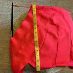 Wow Couture  Women's Sweetheart Block RED Bandage Dress Size Large Photo 9