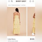 Birdy Grey  Sunny Yellow Maxi Dress Photo 4