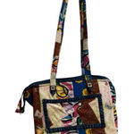Women's Multicolor Patchwork Canvas Shoulder Bag‎ Tote Purse Casual Photo 0