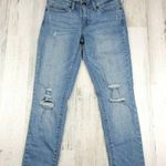 Levi's 711 Skinny Womens Distress Jeans Denim Size 26 (25x28.5) EUC Photo 0
