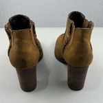 Sperry Top Sider Dasher Booties Women Size 8.5 Brown Western Boho Leather Boots Photo 9