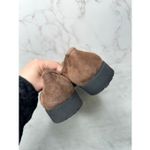 Amalfi Rangoni Loafers Womens Size 12.5 Suede Walk On Air Brown Slip On Shoes Photo 7
