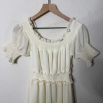 Baltic Born NWT  Harper Ivory Smocked Dress Off The Shoulder Women’s Size S Photo 6