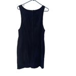 Jeanswear Vintage 90s Women's Size‎ Medium 7/8 Bib Corduroy Dark Blue Dress Photo 4