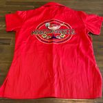 Vintage Margaritaville Button Down Shirt Short Sleeve Red Casual S NWT Photo 0