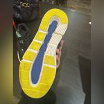 Women's Black and Green Sneakers Size 8.5 Photo 3