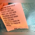 Miss Elaine Relax full Zip Front Waffle Knit Robe pocket size M Blue Size M Photo 4