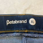 Betabrand - High Elastic Waist Pull On 4 Pocket Stretch Denim Jeans- Size XL Photo 5