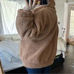 VICI Women’s Medium Brown Teddy Coat Pocket Jacket Photo 1