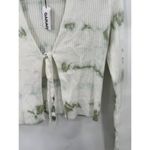 Garage  Top Women XS Ivory NEW Y2K Tie Dye Hippie Retro Summer Festival Fairycore Photo 4