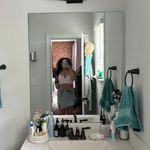 American Bazi Light wash Jean Skort  Photo 5