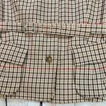 Victoria's Secret Body By Victoria Plaid Blazer Jacket Photo 6
