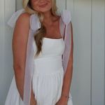 Reformation  White Enza Dress Photo 4