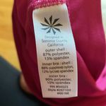 Athleta  Hidden Agenda No Limits Built in Bra Racerback Tank Pink Deep Burgundy M Photo 5