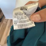 See By Chloe  Women's Size 4 Peacock Blue Silk Mini Dress Party Cocktail Photo 7