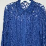 Nanette Lepore Nanette‎  Lace Dress Blue Photo 1