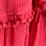 Sundance Women’s  Monaco Meetup Sundress Coral Lined Flutter Sleeve Size Small Photo 1